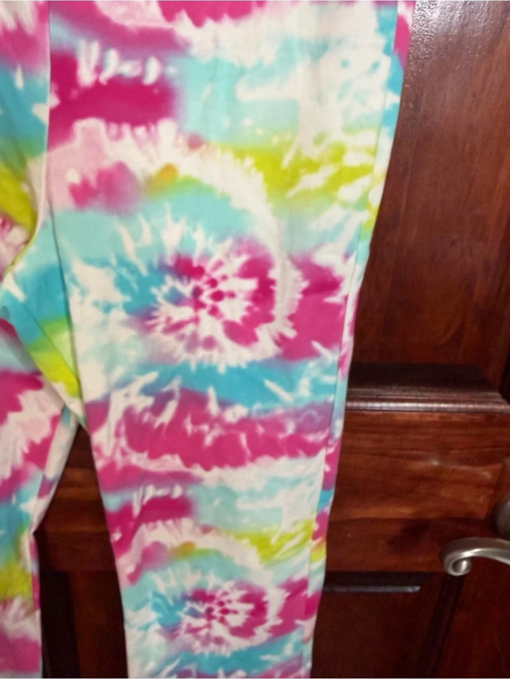 The Children's Place Pink Blue Yellow Tie-Dye Lounge Pants